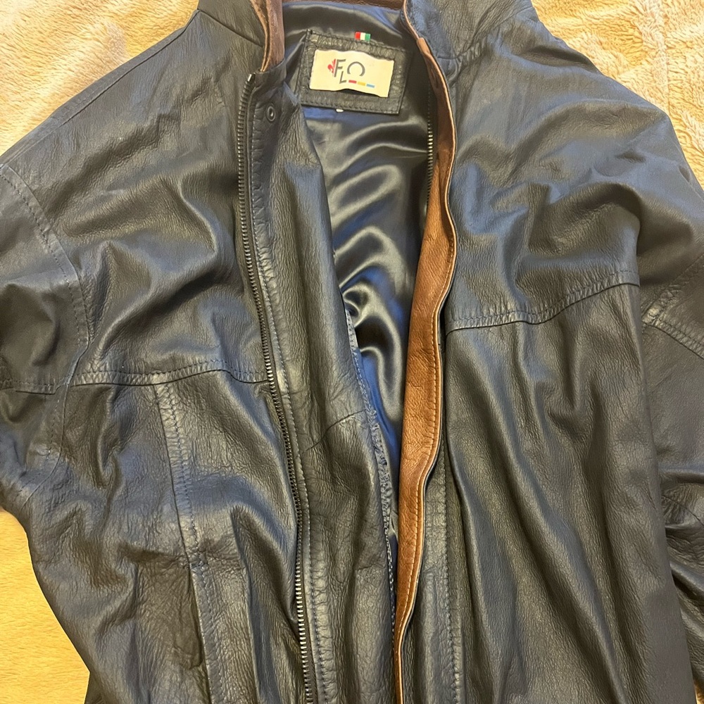 Authentic Italian leather Jacket from Florence Italy